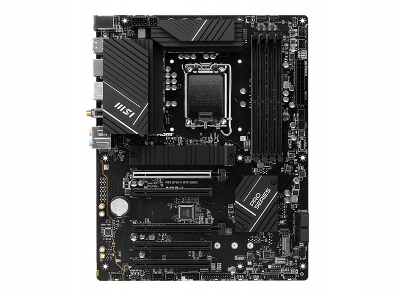 Msi Pro B760-P Wifi DDR4 Gniazdo procesora LGA1700 Typ chipsetu Intel