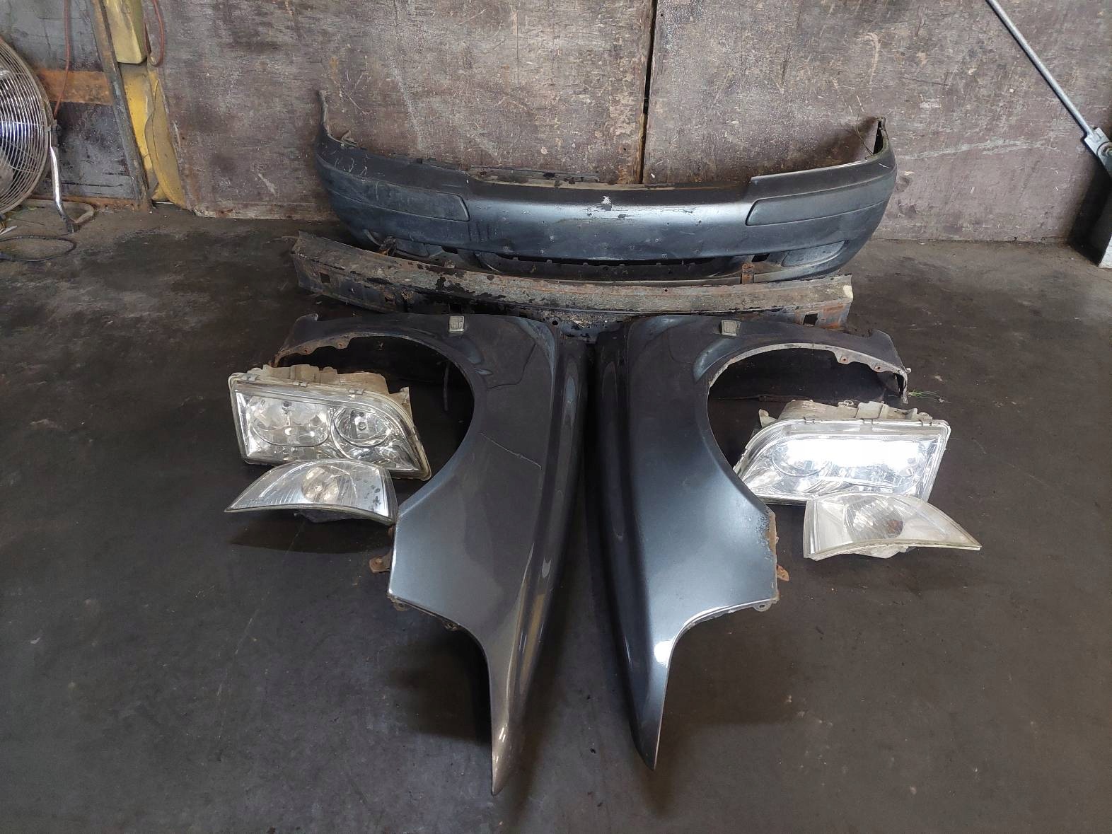 complete front bumper light VOLVO V40 and LIFT 347-22