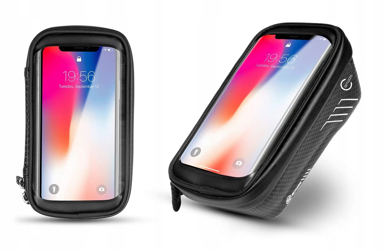 WODOODPORNA TORBA ROWEROWA SAKWA UCHWYT NA TELEFON Marka Carruzzo