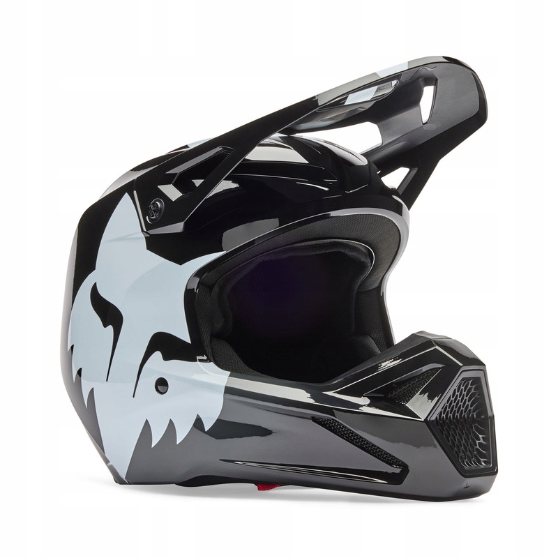Motocyklová Prilba Junior Fox V1 Shield Black S