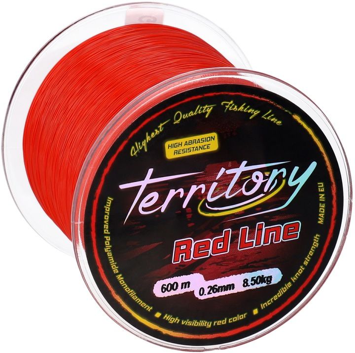 Żyłka Mikado Territory Red Line 600m 0,30mm
