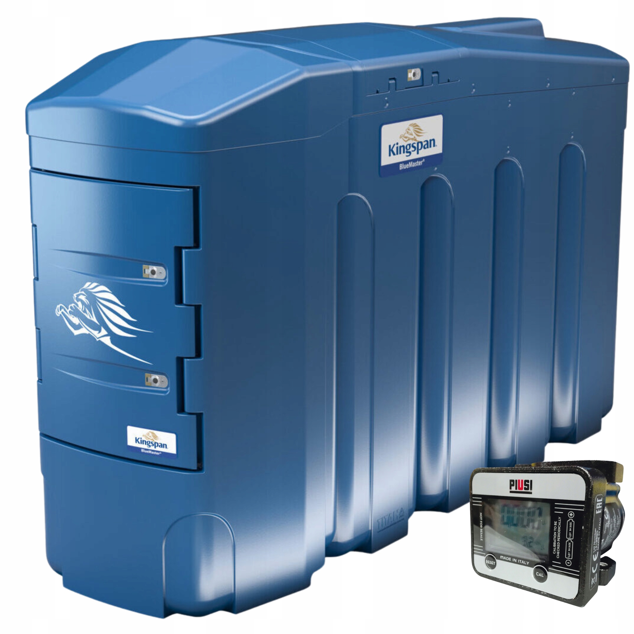 Nádrž Adblue dvouplášťová 4000L Kingspan s tepelnou izolací, sada