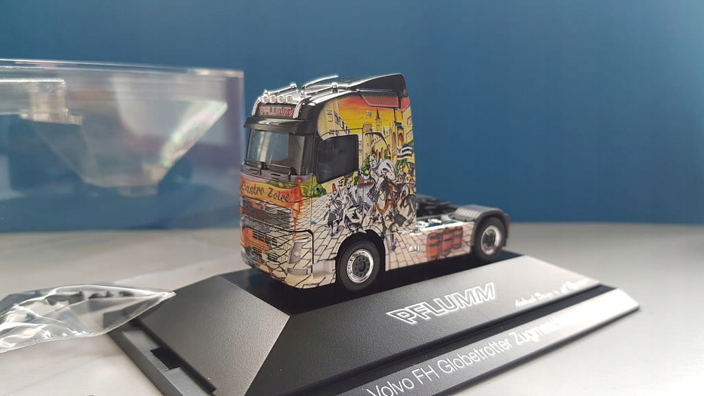 Herpa 110983 Volvo Fh Gl. Pflumm Castro Zolre