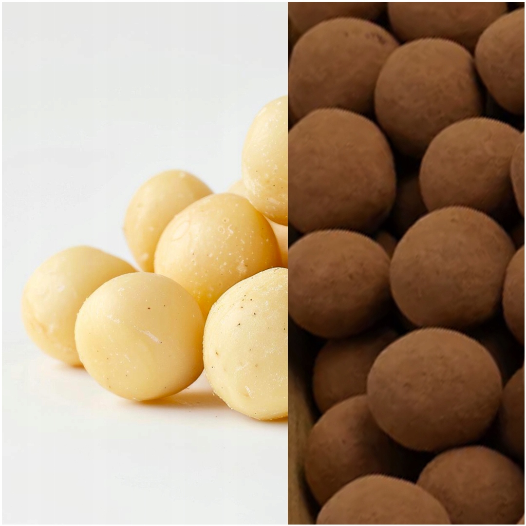 ORZECHY MAKADAMIA W CIEMNEJ CZEKOLADZIE | 190 G | OLSIFOOD Marka inny