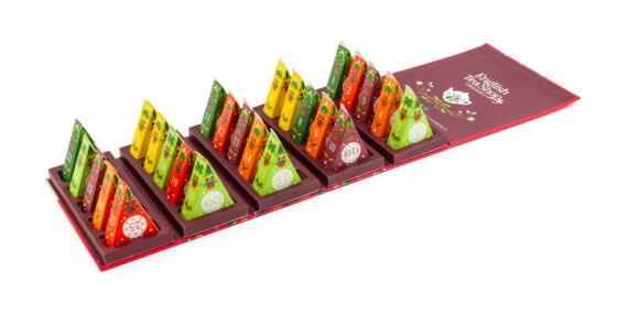 Levně Adventní kalendář – 25 ks čajů English Tea