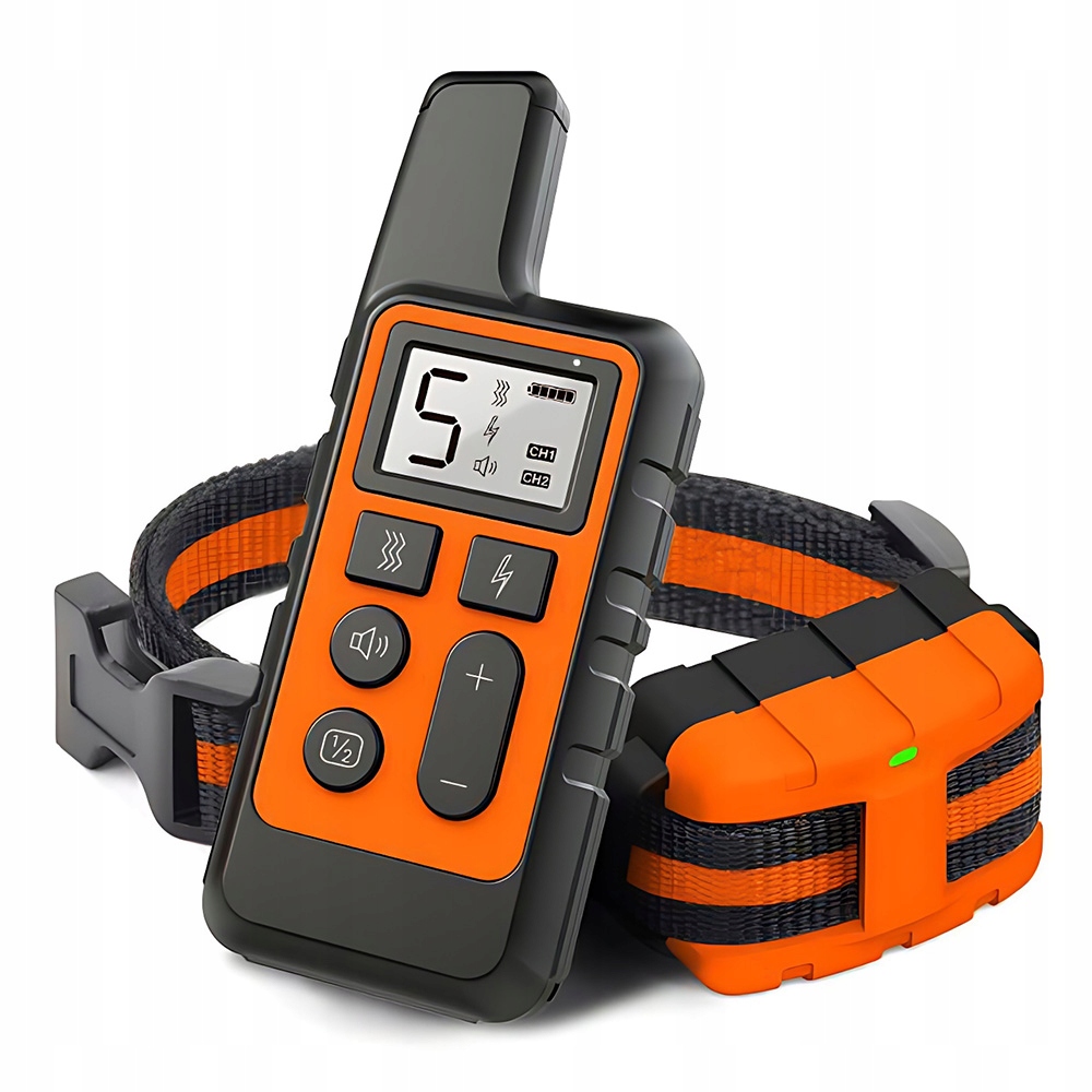 Levně Elektrický Výcvikový Obojek Pro Psa 500 M IPX7 Voděodolný S Dálkovým Ovládáním