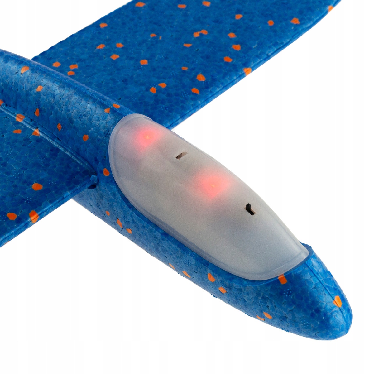 SAMOLOT STYROPIANOWY STYROPIANU 49CM ŚWIECĄCY LED Model TG56682-1