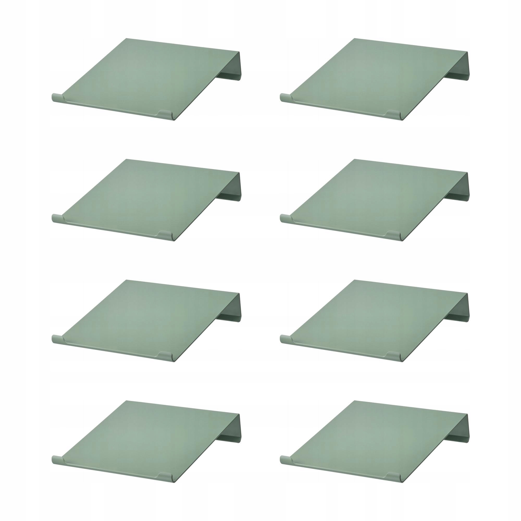 8 szt. Relatera Podkładka do pisania jasny szarozielony