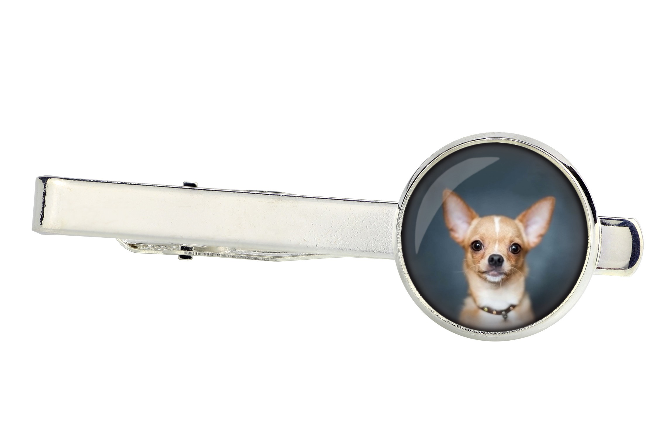 

Chihuahua Spinka do krawata z Twoim zdjęciem foto