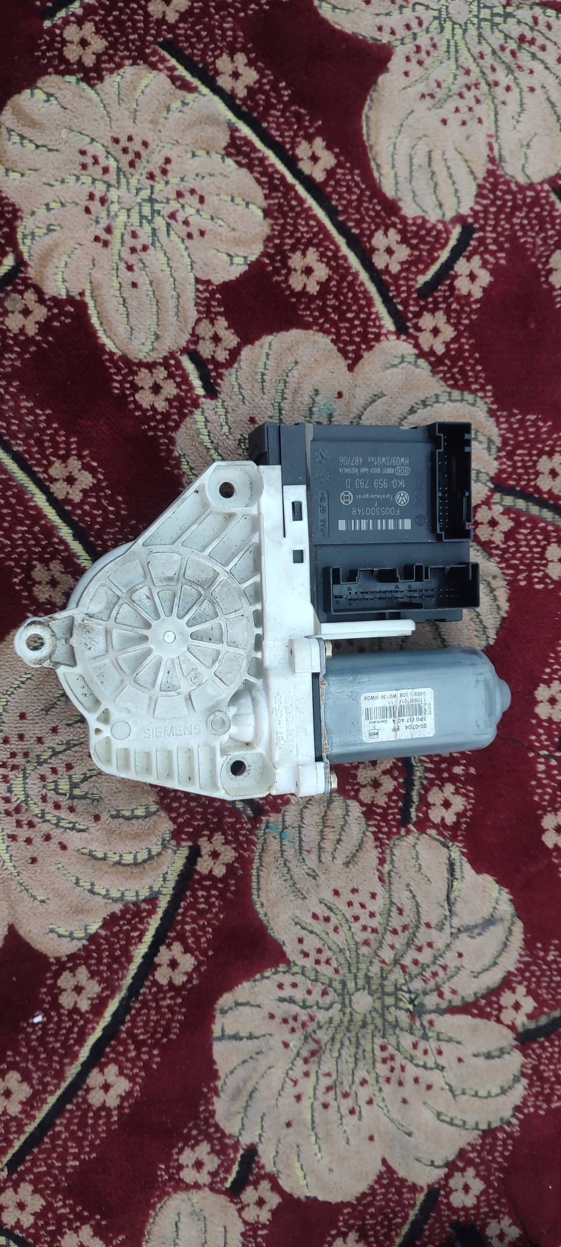 VW TOURAN mini motor windows left front front 1K0959793D