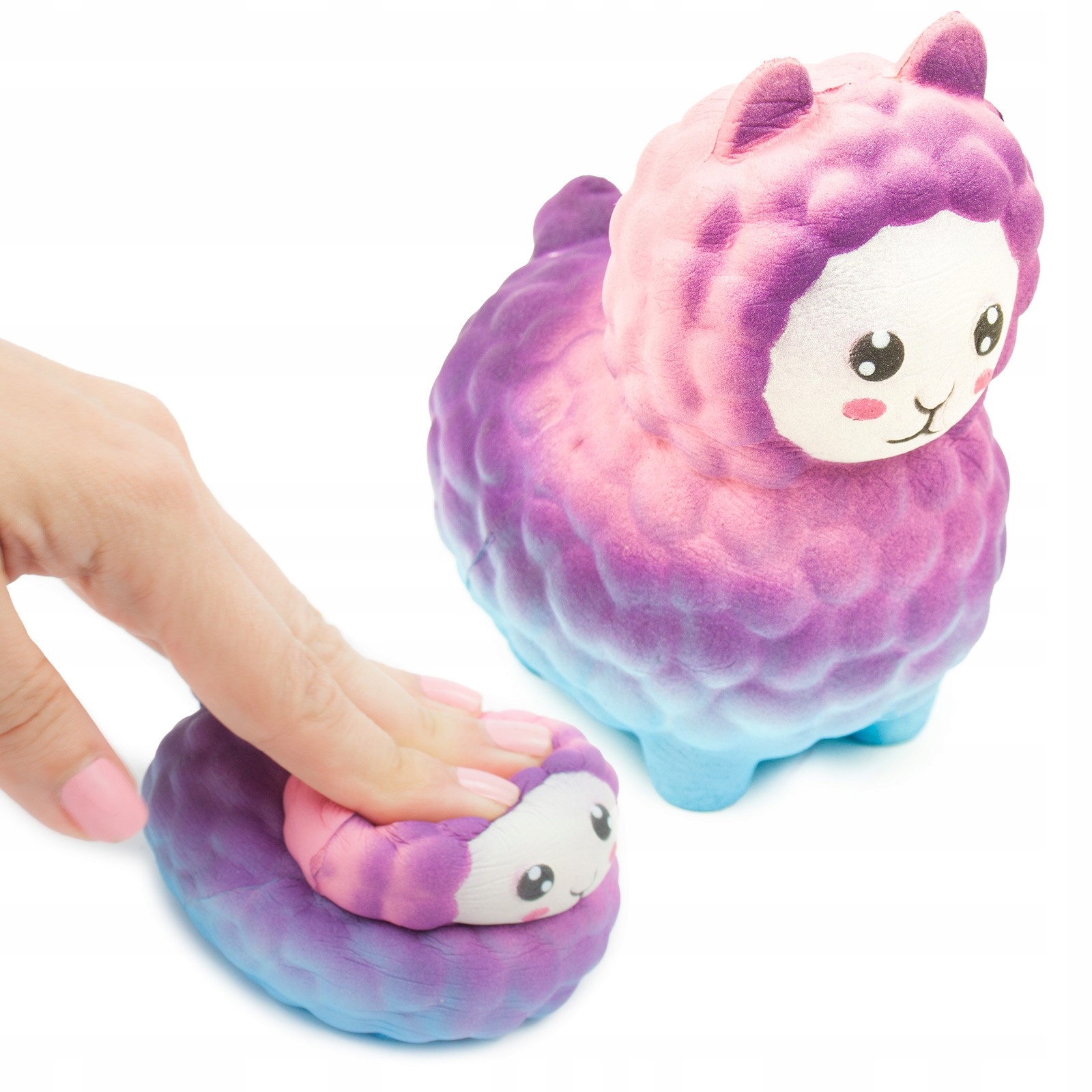 

Squishy Pianka Gniotek Galaxy Alpaka Lama