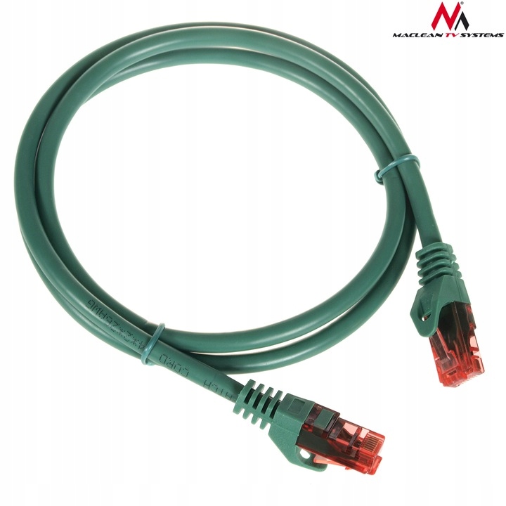 KABEL SIECIOWY LAN PRO. ETHERNET RJ45 UTP CAT6 1M Producent Maclean