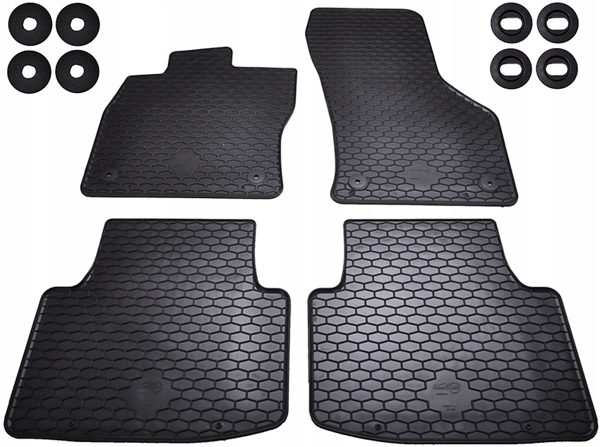 

Dywaniki gumowe Passat B8 2014- stopery Oryginalne