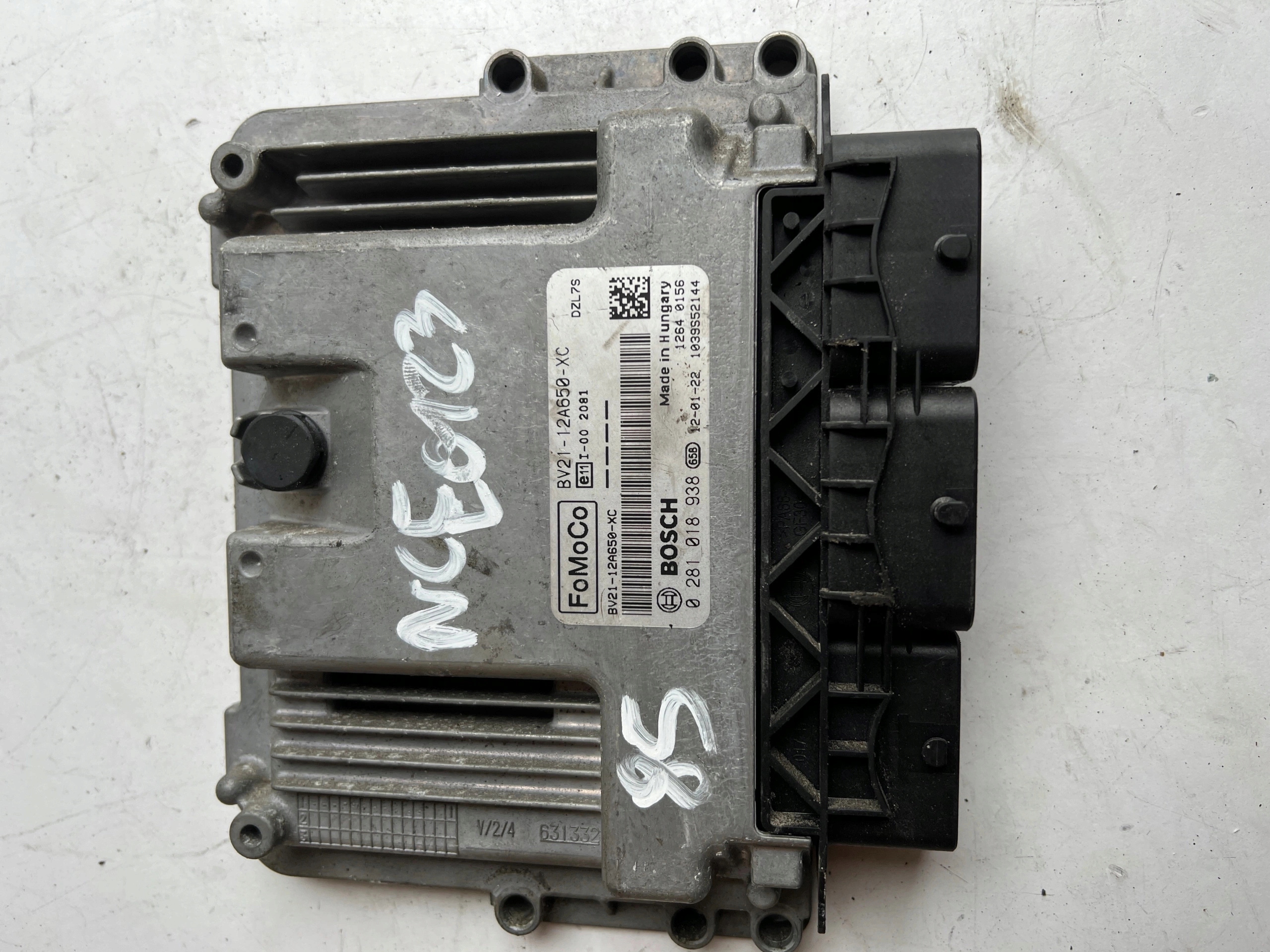 FORD FIESTA BV21-12A650-XC 0281018938 Computer ECU