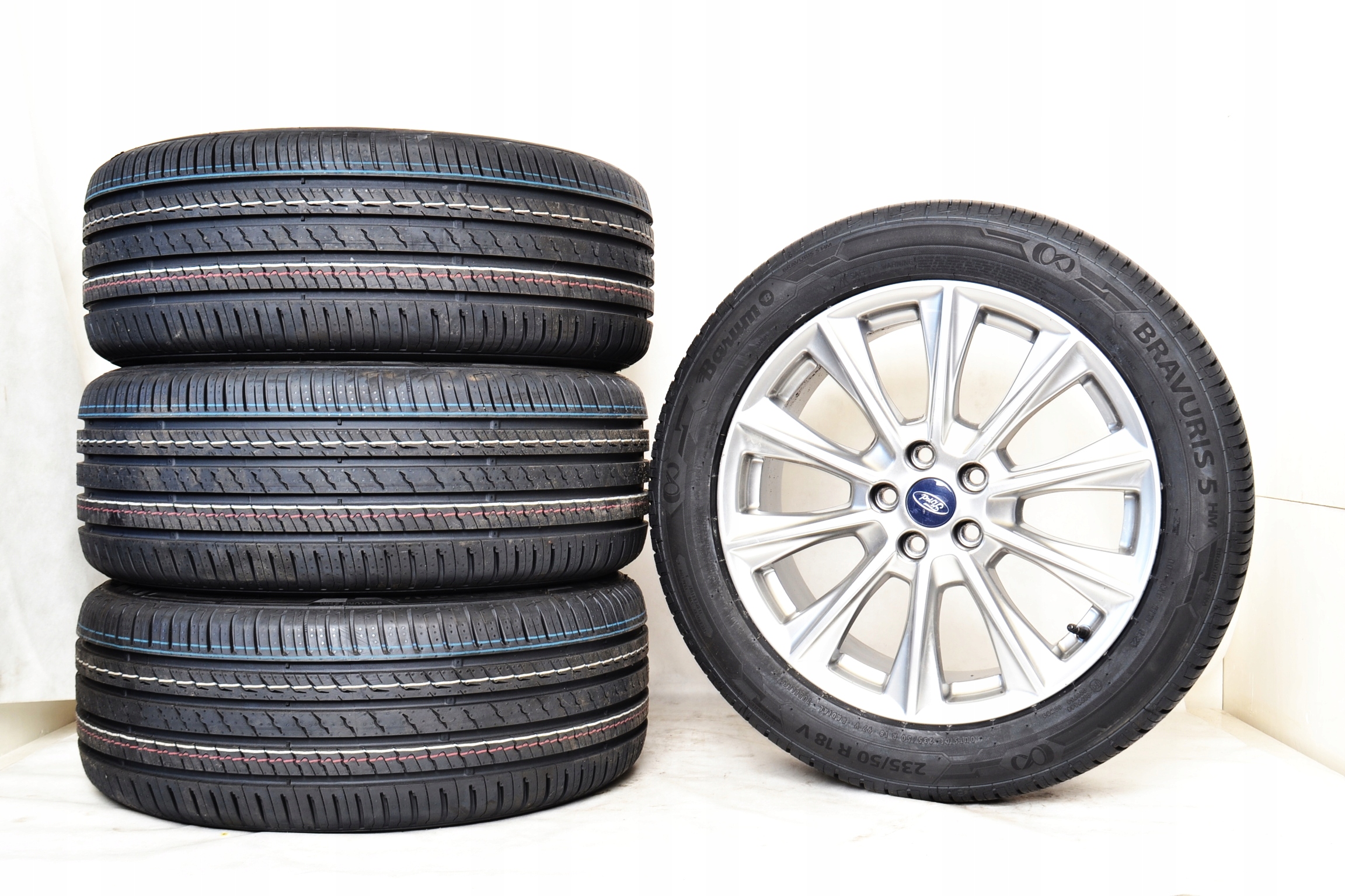 КОЛЕСА 18 5X108 FORD KUGA ОРИГИНАЛЬНЫЕ НОВЫЕ ШИНЫ !