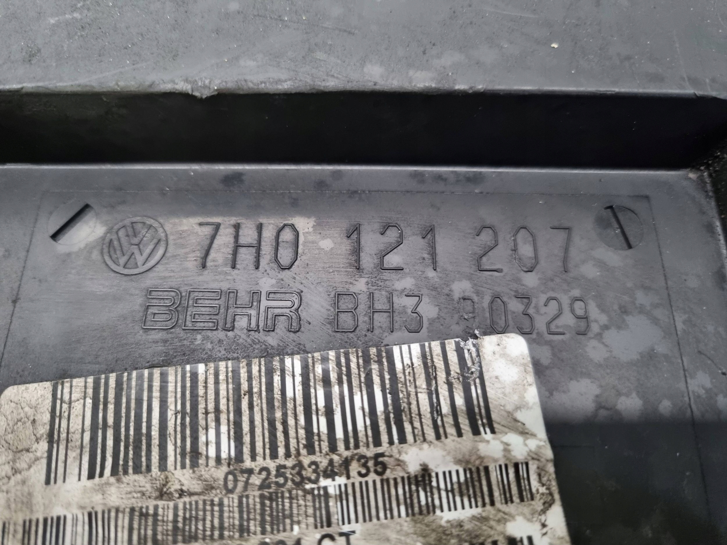 ventilátor obal chladiče 7H0121201CT VW T5 1,9 TDI BRR