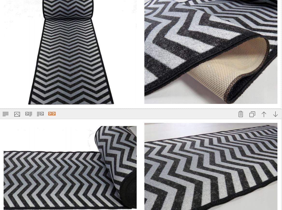 CHODNIK CHODNIKI NA ŻELU 80x200cm WYPRZEDAŻ - 50% Grubość 6 mm