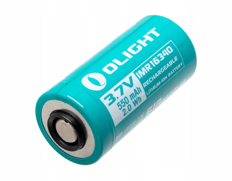 

Akumulator 3,7V Olight RCR123/IMR16340 550 mAh