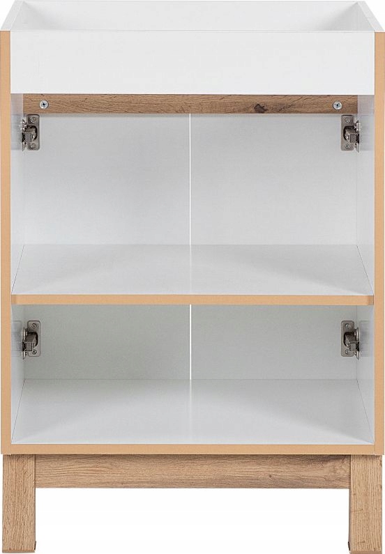 Szafka pod umywalkę 60 cm BALI WHITE 820 stojąca Głębokość mebla 45 cm