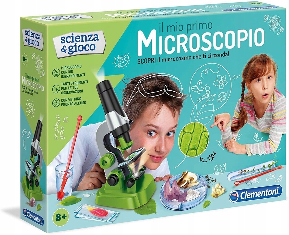 

Mikroskop Edukacyjny Akcesoria Clementoni 150 Zoom
