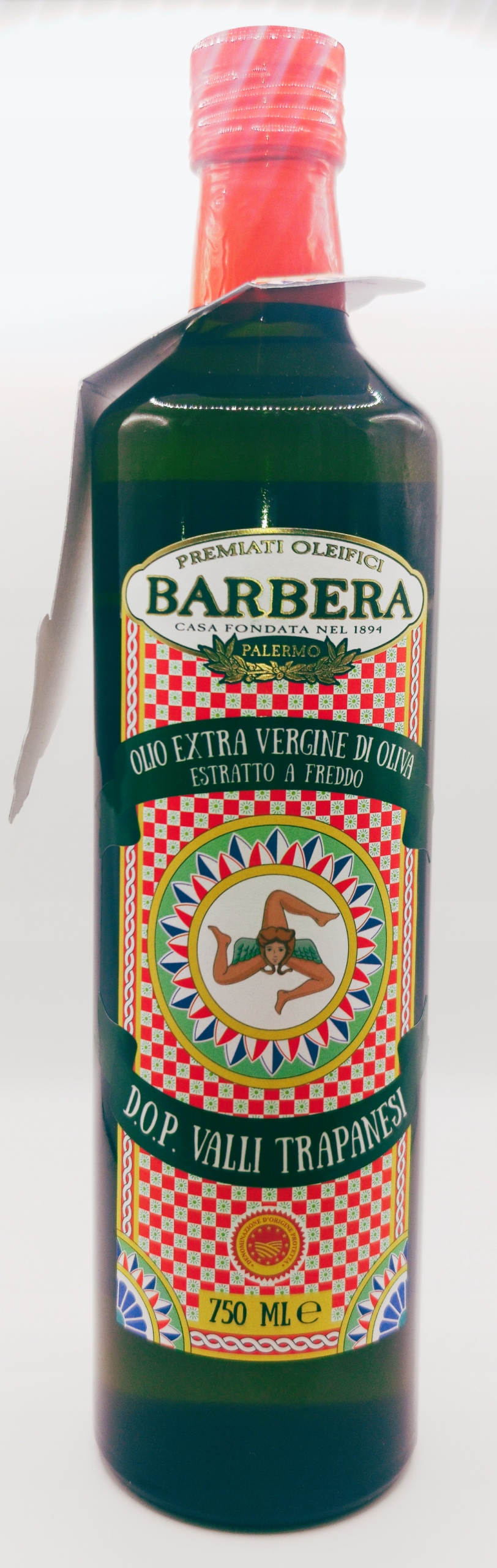 Italský olivový olej Barbera Valli Trapanesi Dop 750 ml