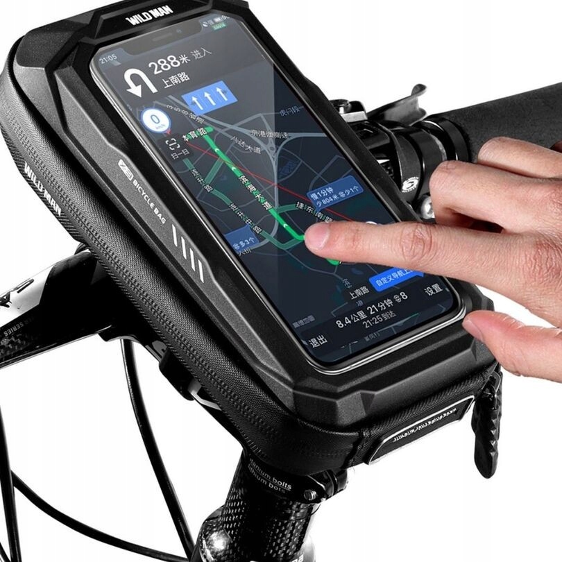 UCHWYT ETUI NA TELEFON SAKWA TORBA ROWEROWA NA KIEROWNICĘ WODOODPORNA EAN (GTIN) 5907812561109