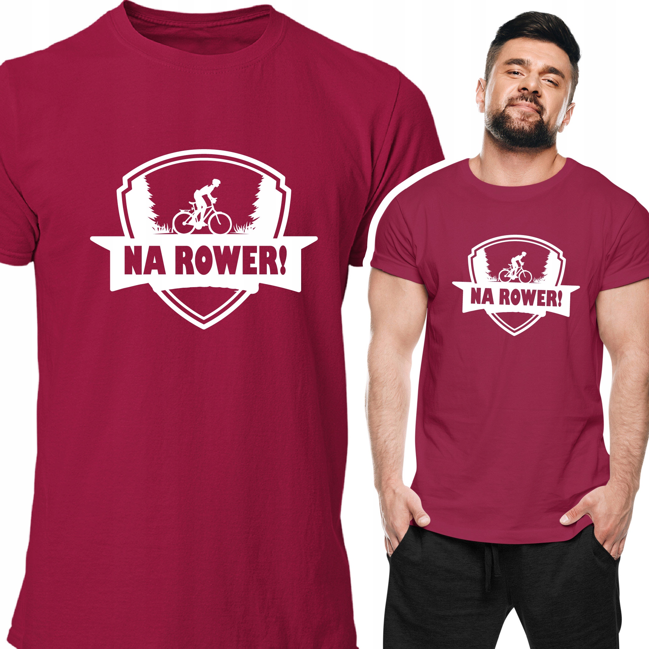 

Tshirt Rowerowy Na Rower Prezent Dla Fana Rowerów