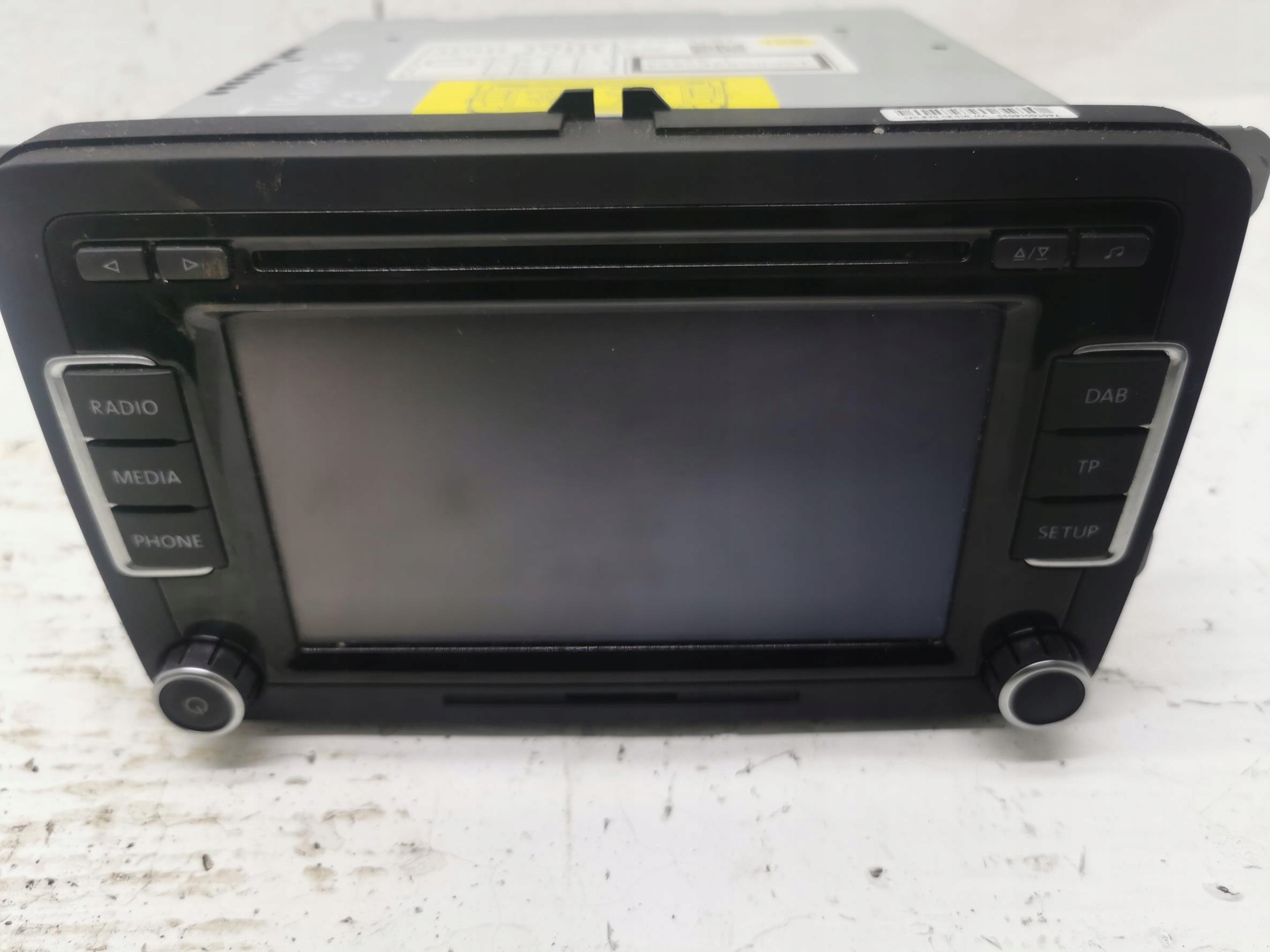 RADIO CD MP3 VW TIGUAN e 5N 3C8035195A 07-16 EU