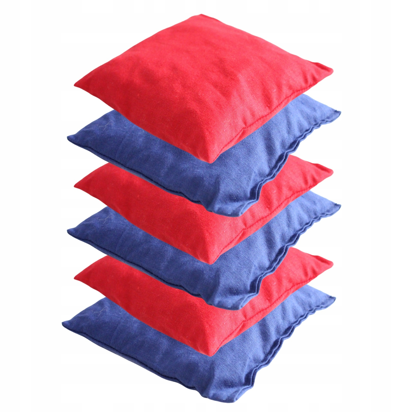 

Zestaw 6x woreczek gimnastyczny z grochem 11x11 cm