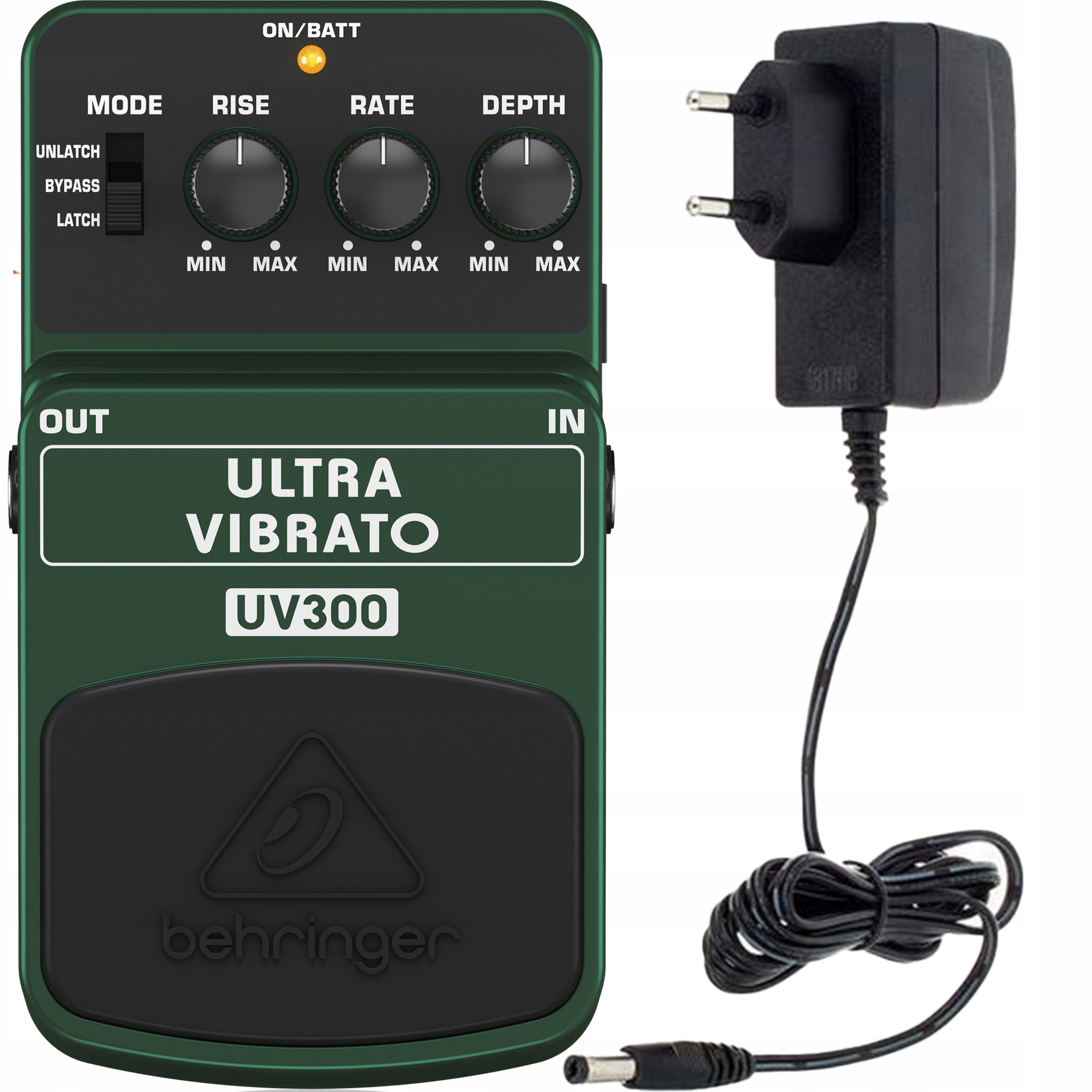 Kytarový efekt Behringer UV300 Ultra Vibrato Napájecí zdroj 9V Set