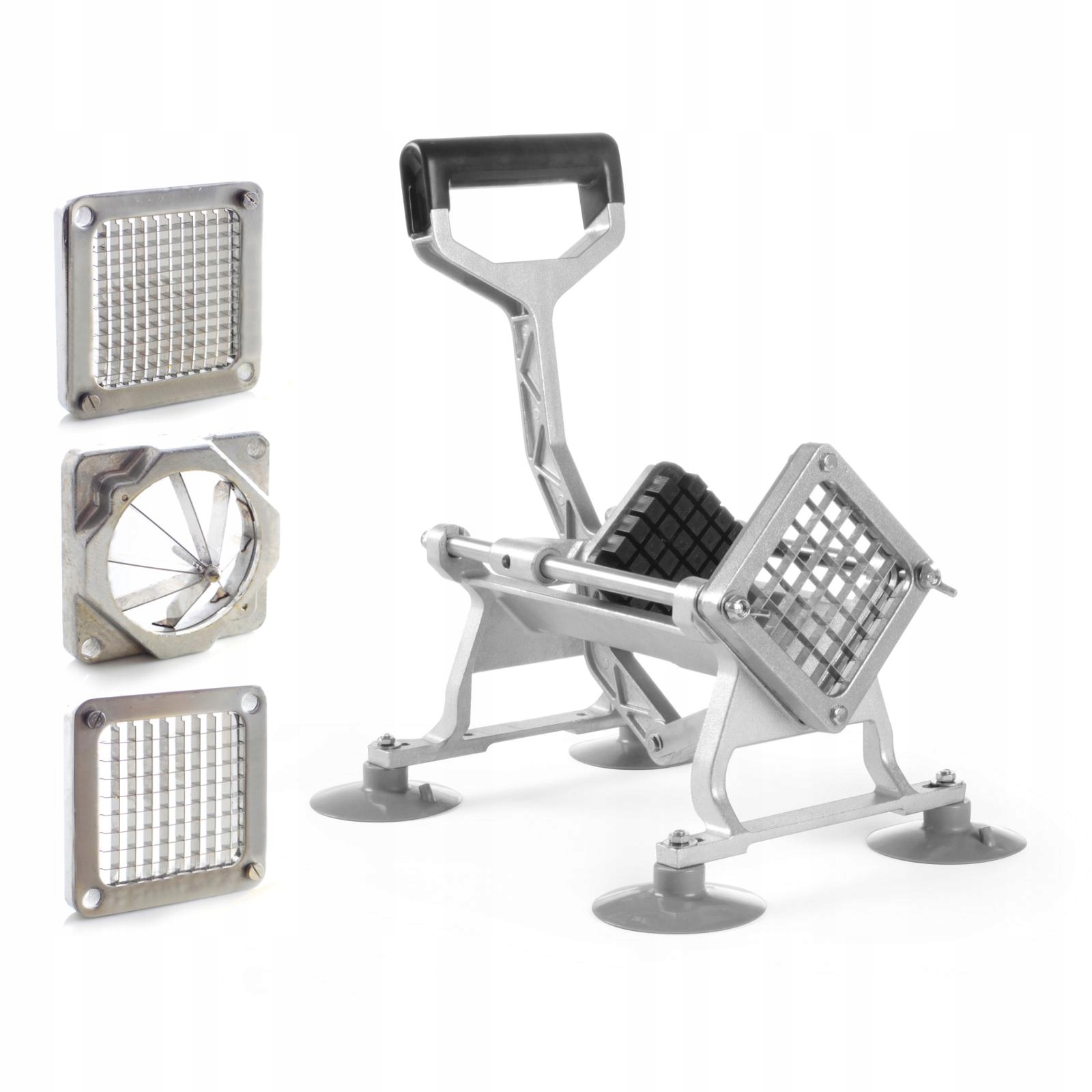 Ručná Krájač Na Hranolky Zemiakov Gastro Hliníková Čepele 6,9,13 Hend