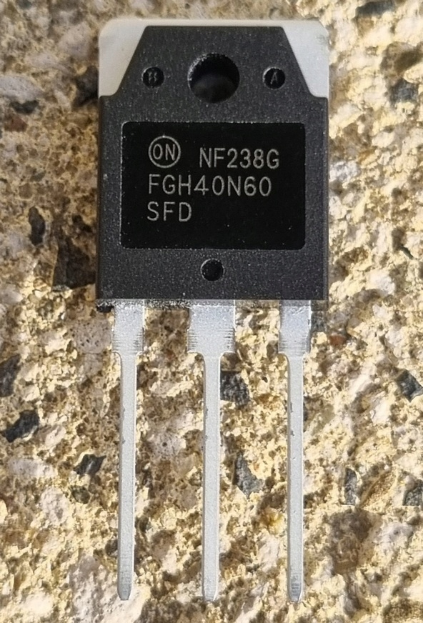 TRANZYSTOR FGH40N60 600V 40A N-channel IGBT Kod producenta FGH40N60