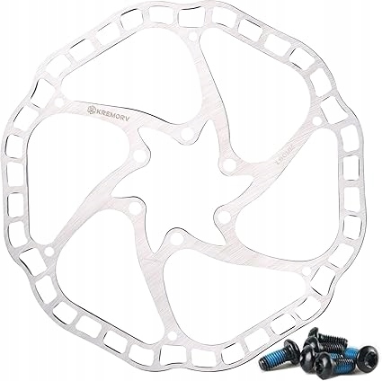 Tarcza hamulcowa Rowerowa 160 mm ze stali nierdzewnej 6-śrubowa Mtb Bmx
