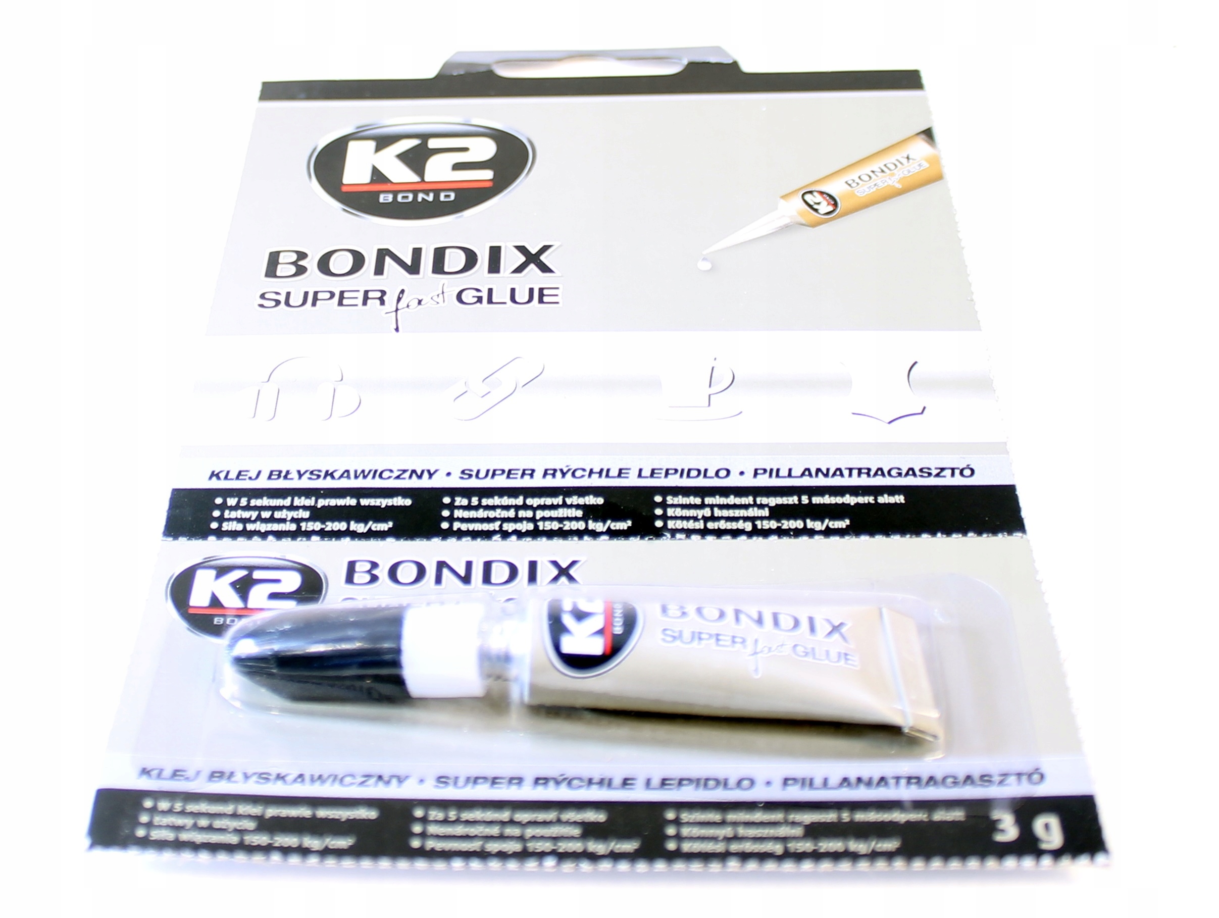 

K2 Bondix 3g Glue, klej cyjanoakrylowy