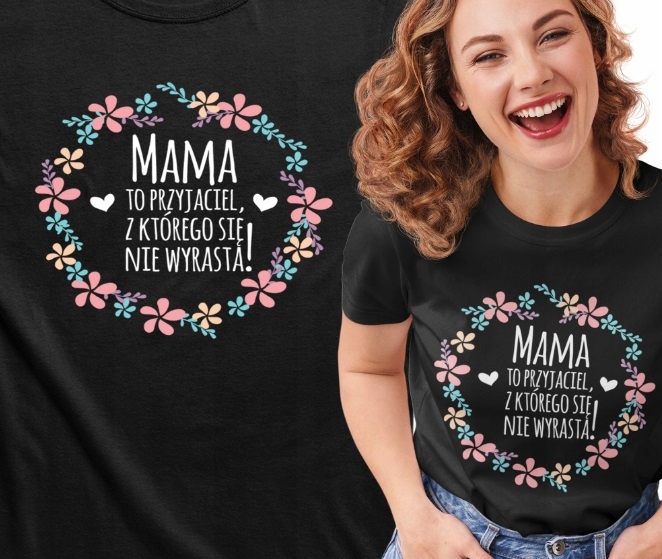 

T-shirt Koszulka Damska Mama Przyjaciółka