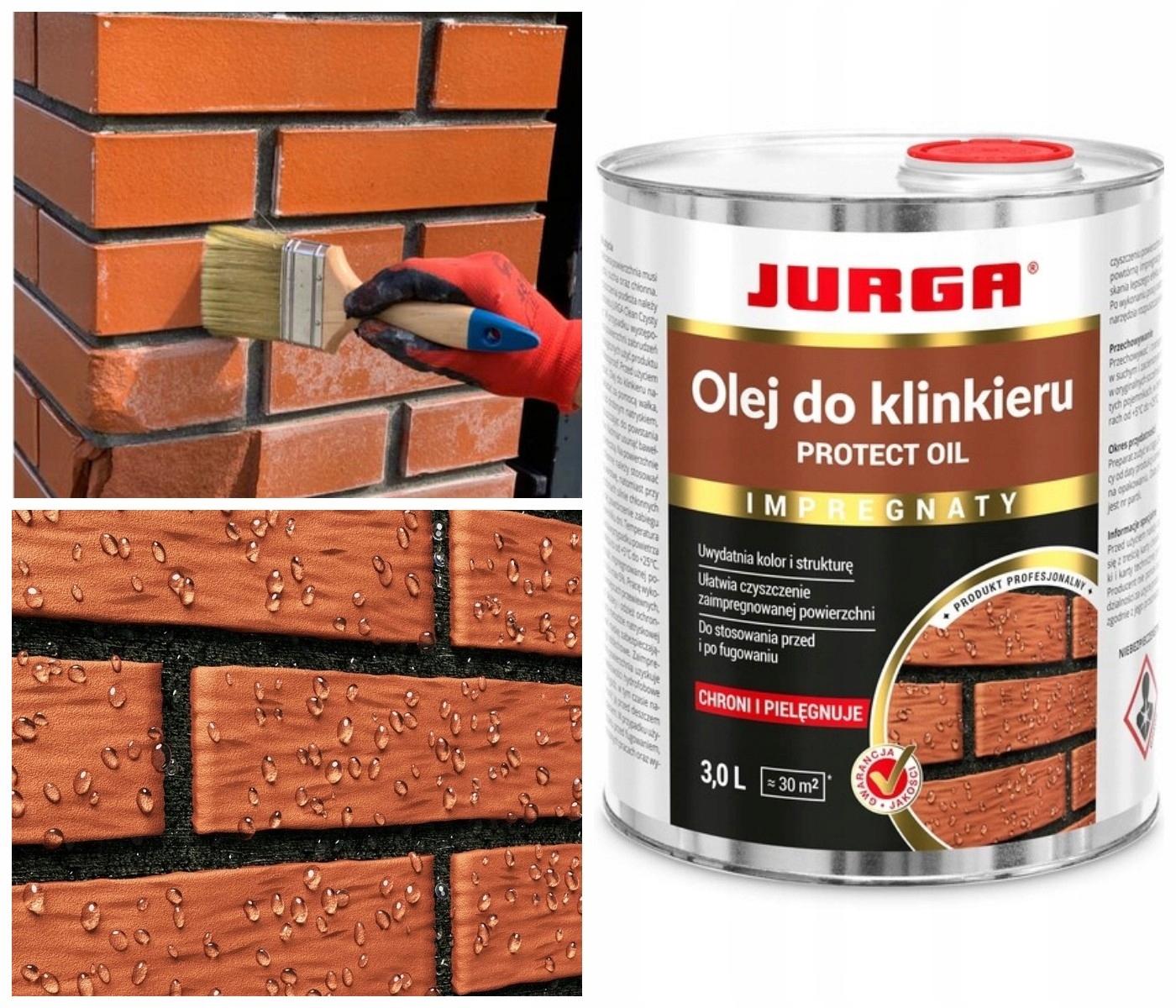 Protect Oil 3L Olej i impregnat do powierzchni klinkierowych nieszkliwionyc