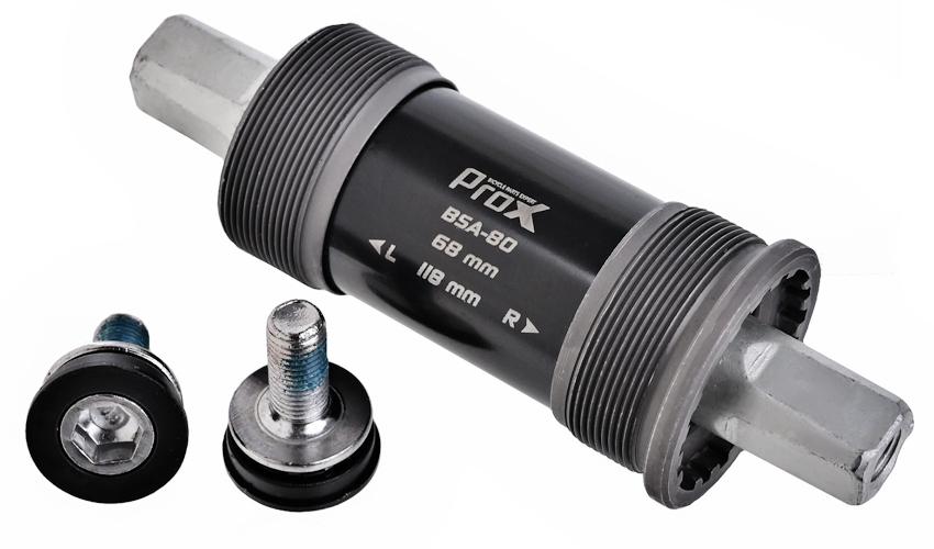 

Oś Suportu Prox BSA-80 127.5MM Cr-mo Nakrętki Stal