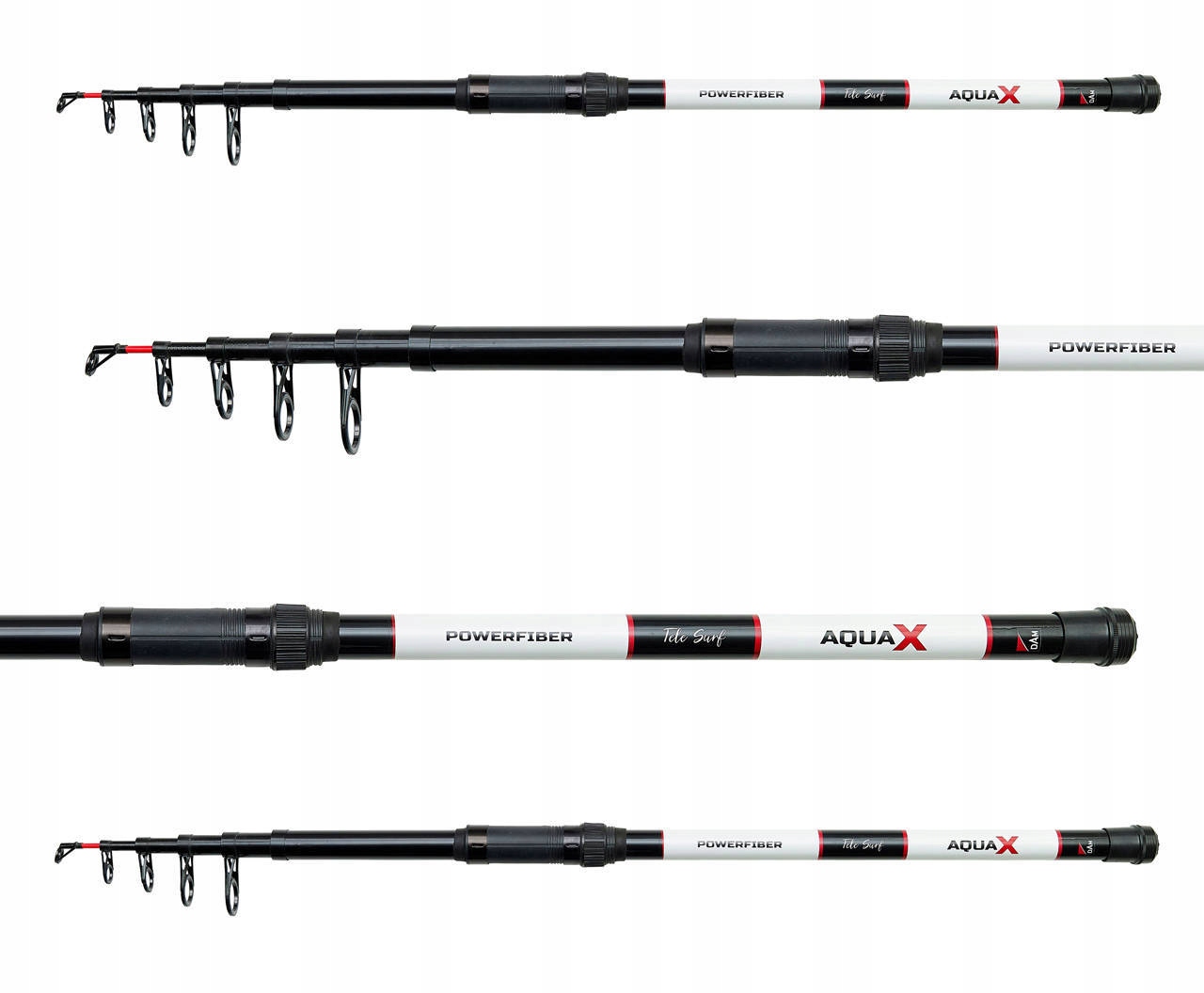 Wędka Morska Dam Aqua-x Tele Surf 360/100-250g