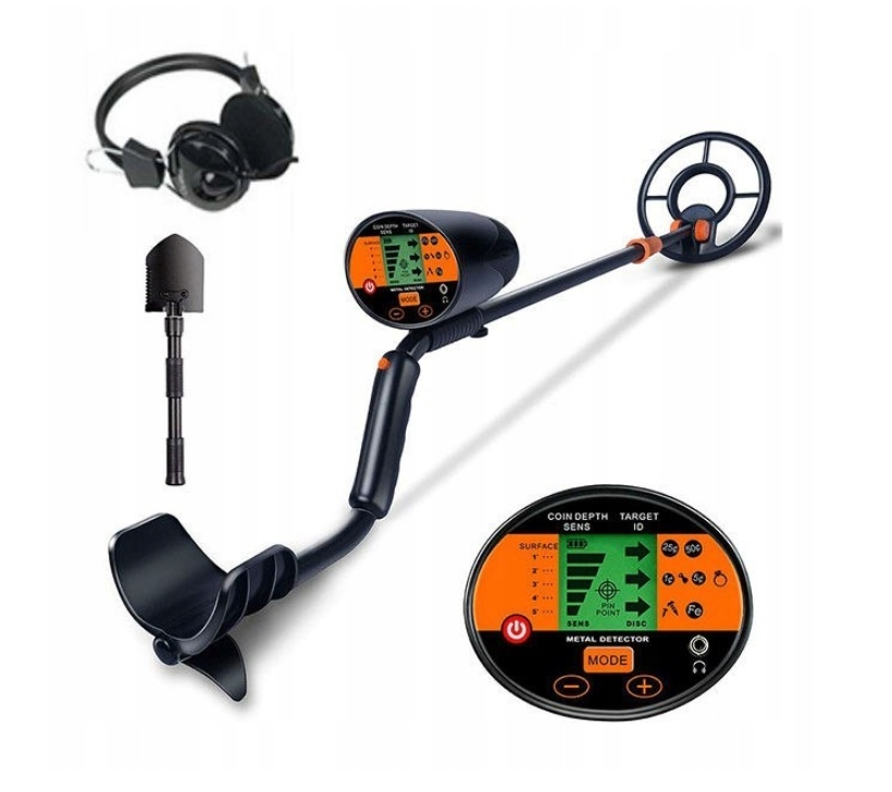 Wykrywacz Metali Tianxun MD-3060 + SŁUCHAWKI + SAPERKA