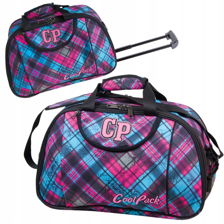 Velká Funkční Cestovní Taška Na Kolečkách Pásek