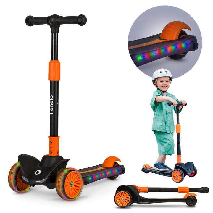 Hulajnoga 3 kołowa Led balansowa Lionelo Timmy
