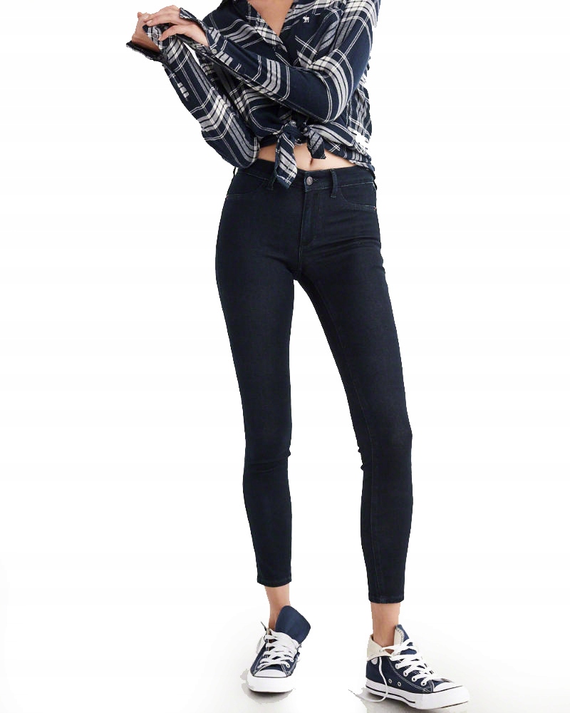 Abercrombie&Fitch úzké nohavice skinny W24 L27 Xxs 00S