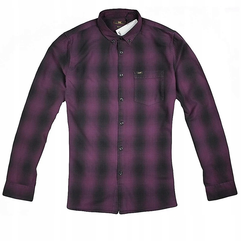 Koszula męska z długim rękawem Lee Button Down regular fit rozmiar M
