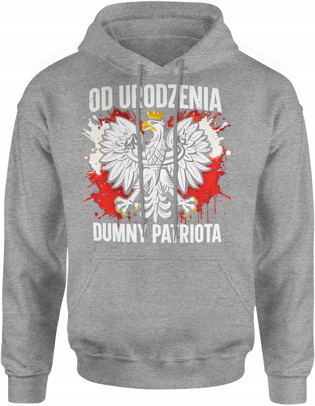 Bluza Patriotyczna Męska Nadruk Orzeł Polska Patriota Godło Flaga Duma M