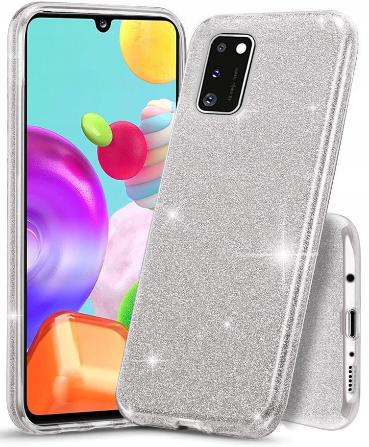 

Etui Case Brokat Szkło 9H do Samsung Galaxy A41