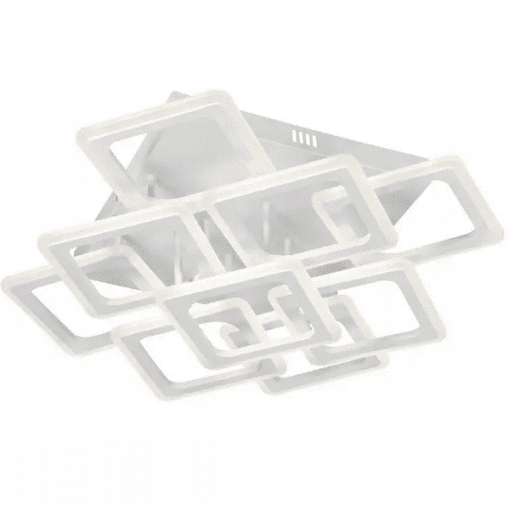 Netradične zložená stropná osvetľovacia lampa Tetris do módnej obývačky