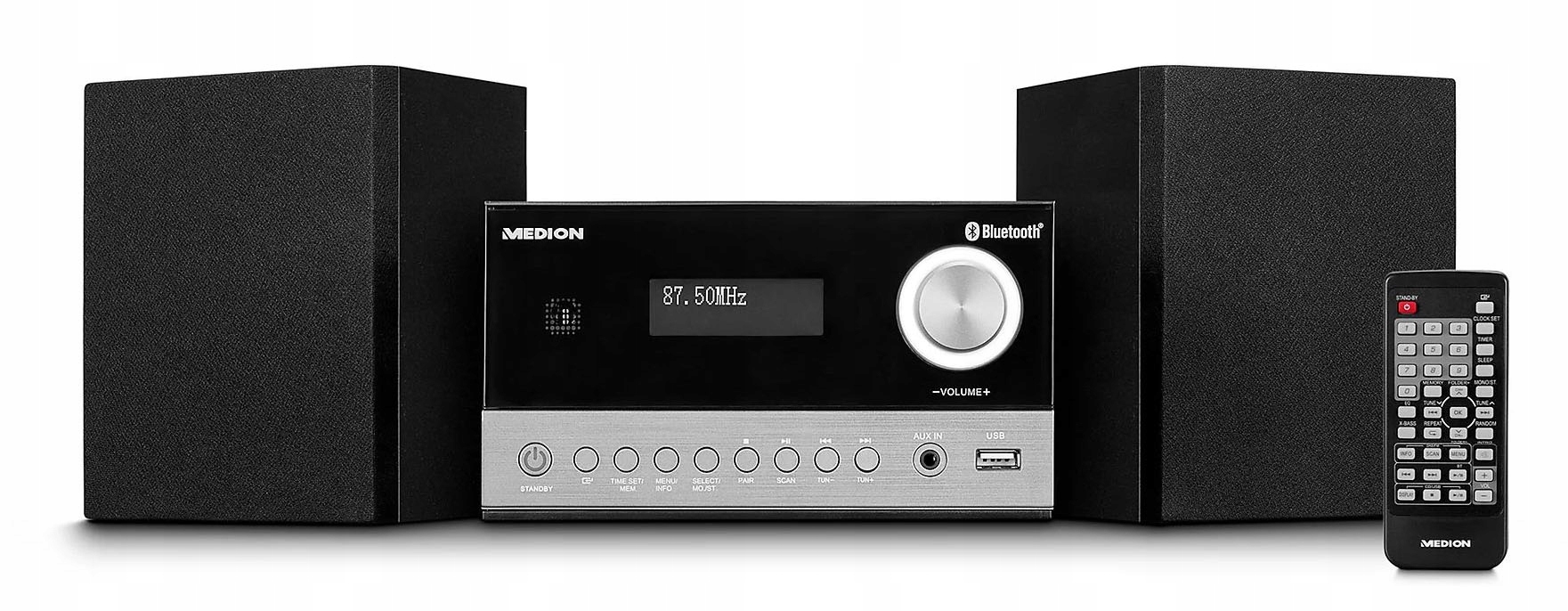 MINIWIEŻA+PILOT CD MP3 RADIO FM DAB+ BLUETOOTH 5.3,30 STACJI,USB,AMS