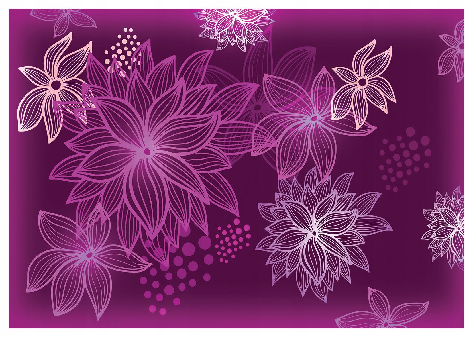 Fototapeta Fialové kvety na tmavom pozadí Elegancia 300x210 lepidlo