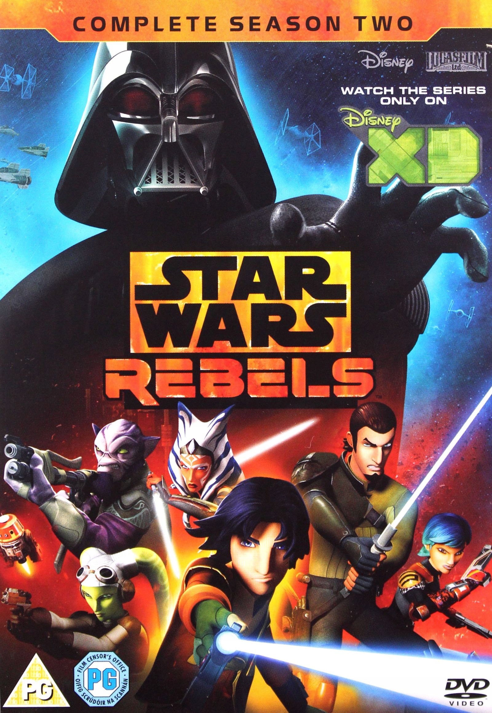 Star Wars: Rebelianci Sezon 2 (star Wars) [4XDVD]