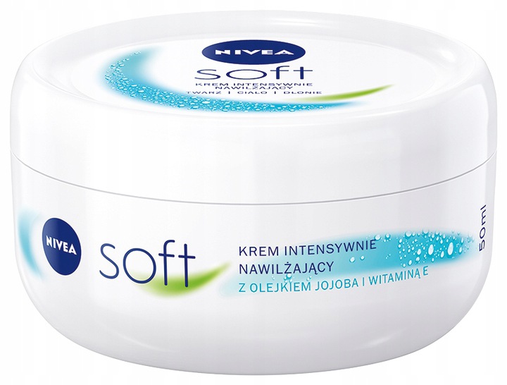 

Nivea Soft Krem do ciała i rąk nawilżający 50ml